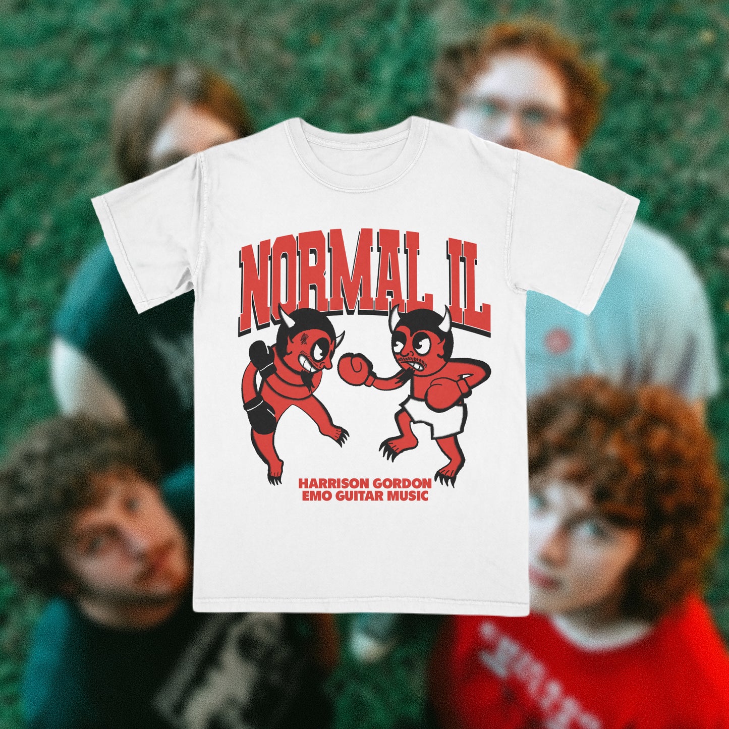 "Normal IL" white shirt